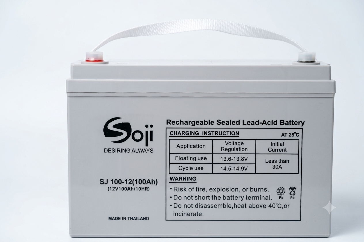 Ắc Quy Soji 12V - 100Ah (SJ 100-12)