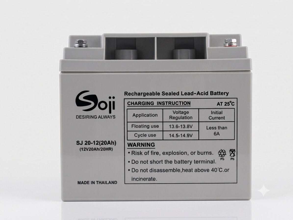 Ắc quy Soji 12V - 20Ah (SJ20-12)