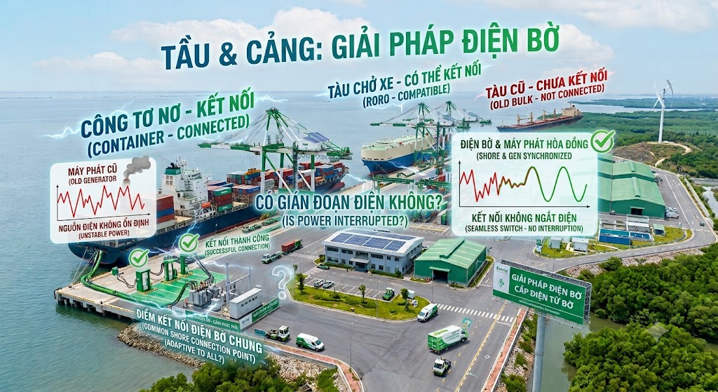 Các Câu Hỏi Thường Gặp Về Hệ Thống Điện Bờ (Shore Power FAQ)