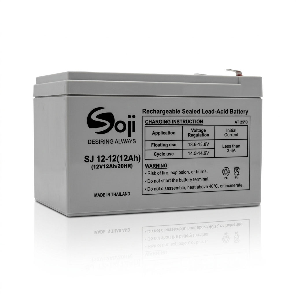 Ắc quy Soji 12V - 12Ah (SJ12-12)