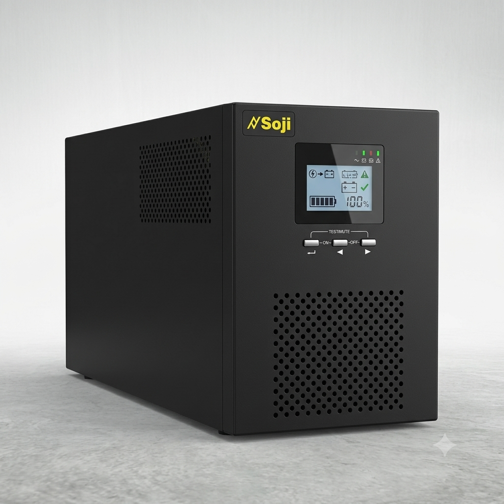 Bộ cứu hộ thang máy UPS  1 pha SOJI cho động cơ 3.7kW -22kW