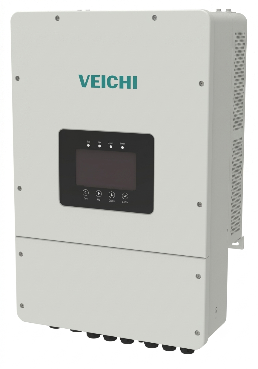 Biến tần Hybrid điện năng lượng mặt trời VEICHI VLS-6K-H1 (6kW, 1 pha)